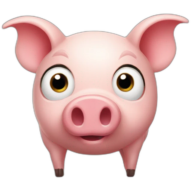 Spider-pig emoji