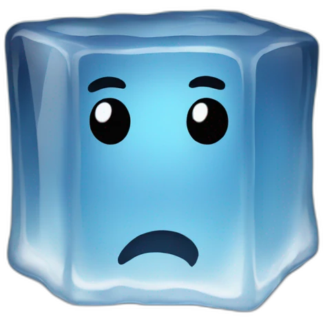 ice cube emoji