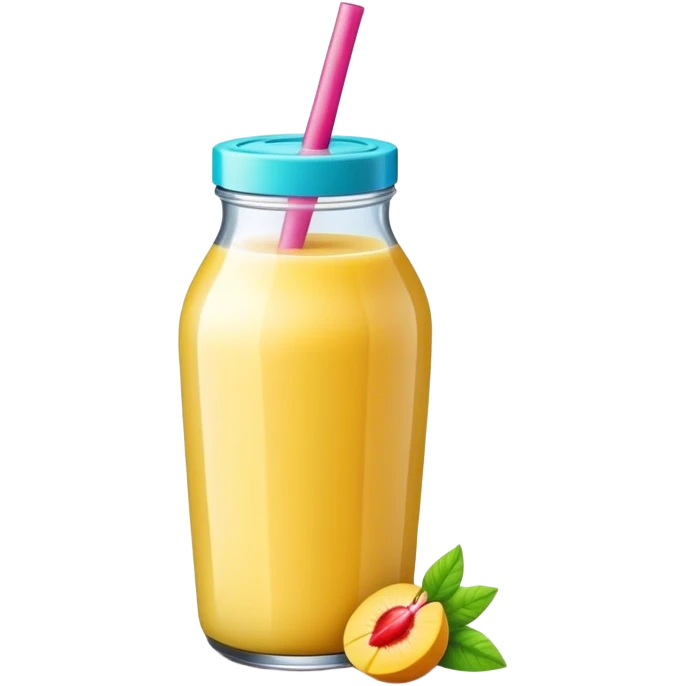 Smoothie in bottle emoji