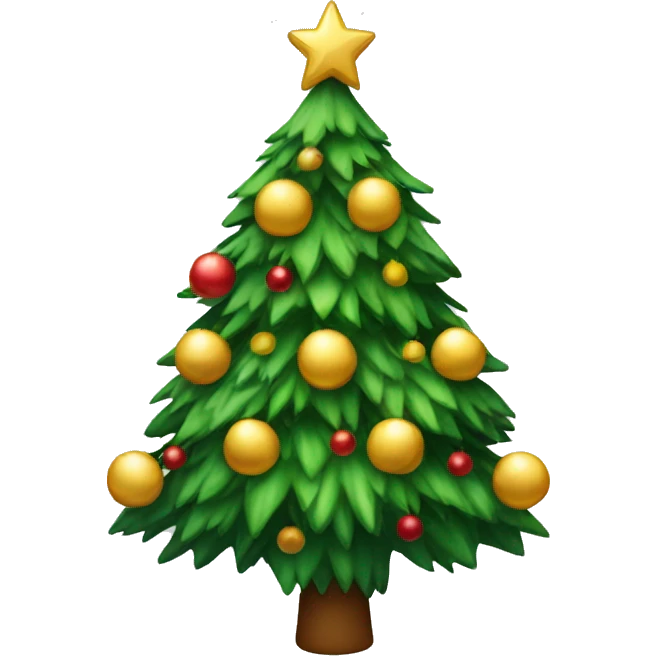 christmas tree emoji