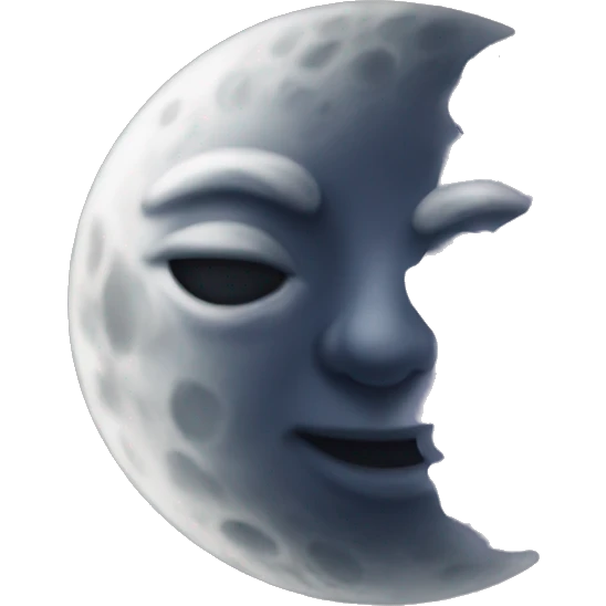Moon emoji
