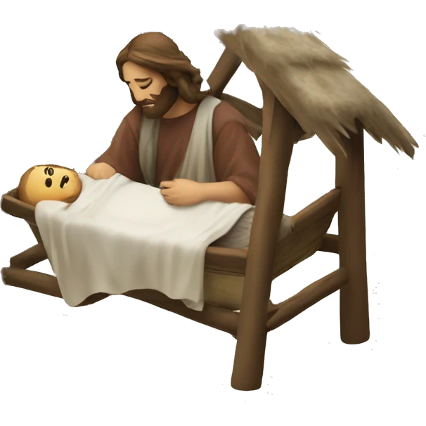 Jesus’s manger emoji