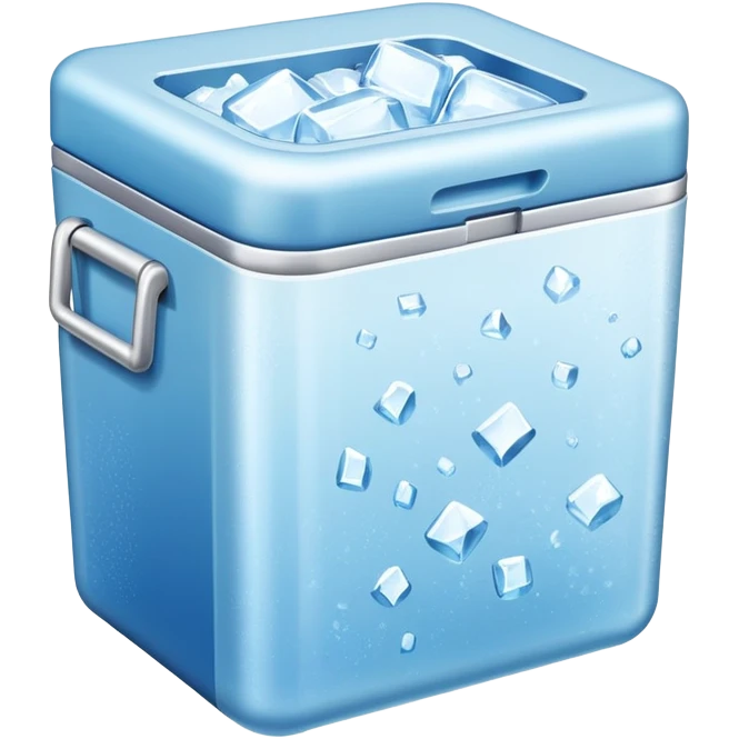 Ice cooler emoji