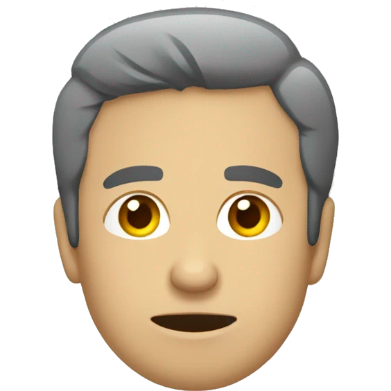 Aburrido con la boca abierta emoji