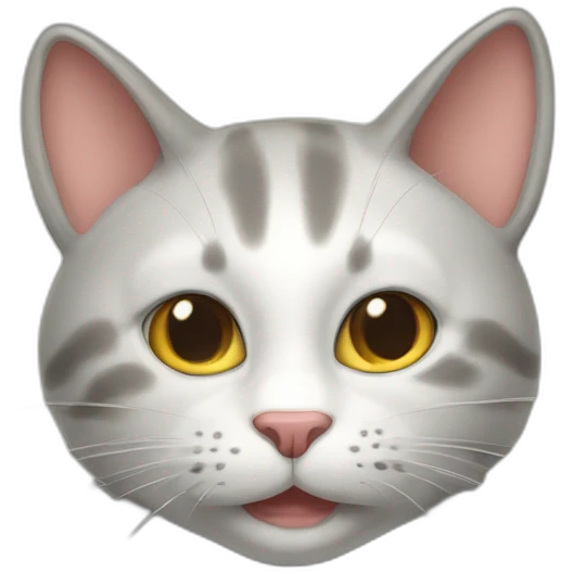 le chat avec la souris emoji