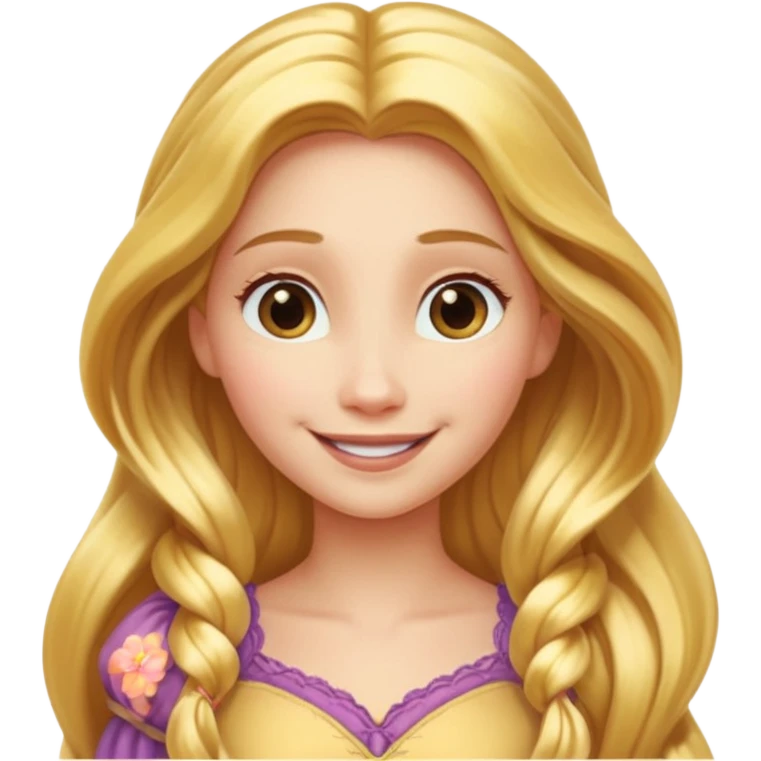 Rapunzelin güneşi emoji