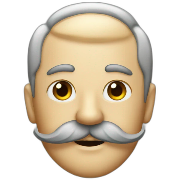 Moustache emoji