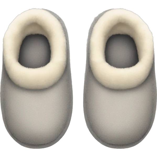 Cozy slippers  emoji