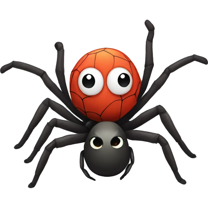 Lovely spider being nice emoji