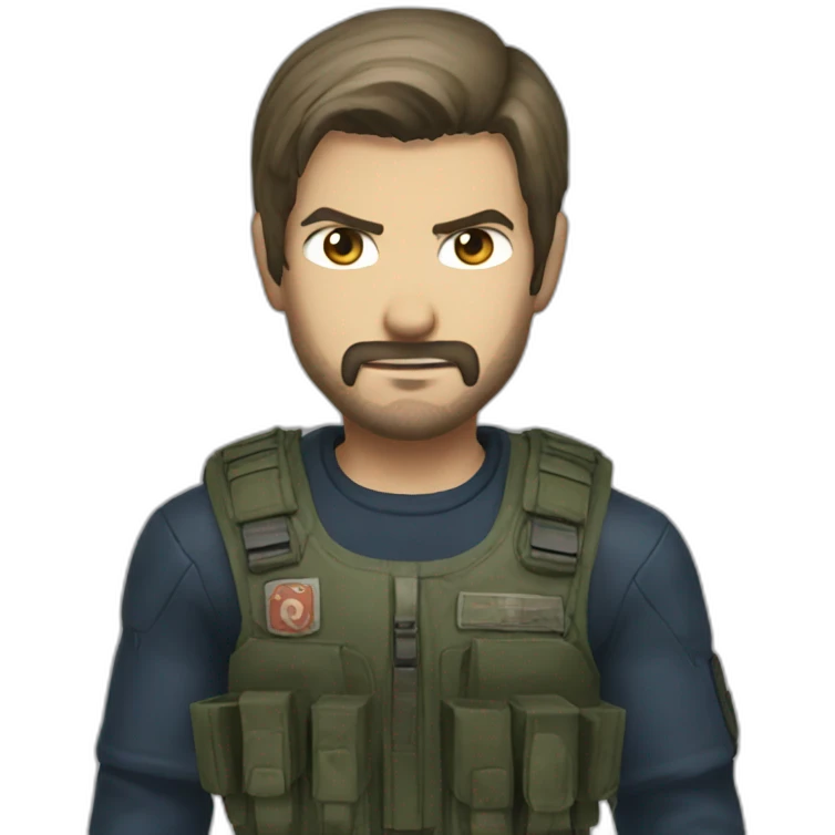 Leon Resident evil emoji