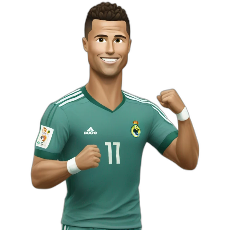 Ronaldo qui fait SUUUUUU emoji