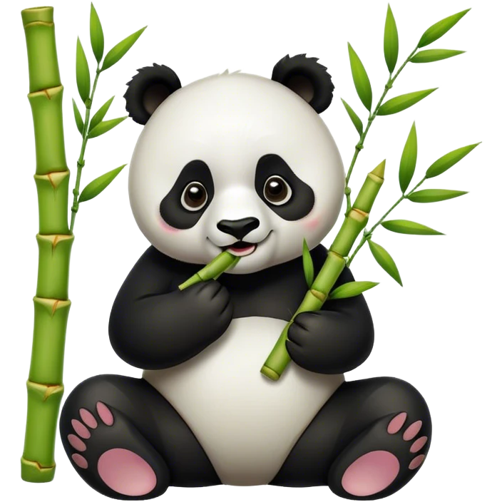 Panda Bamboo emoji