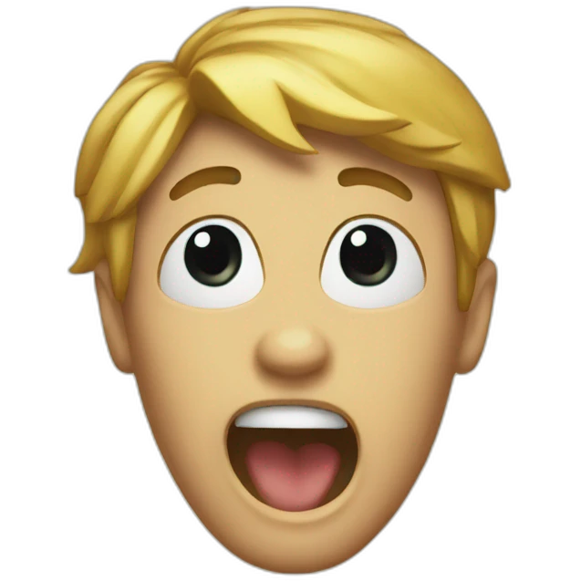 Exited  emoji