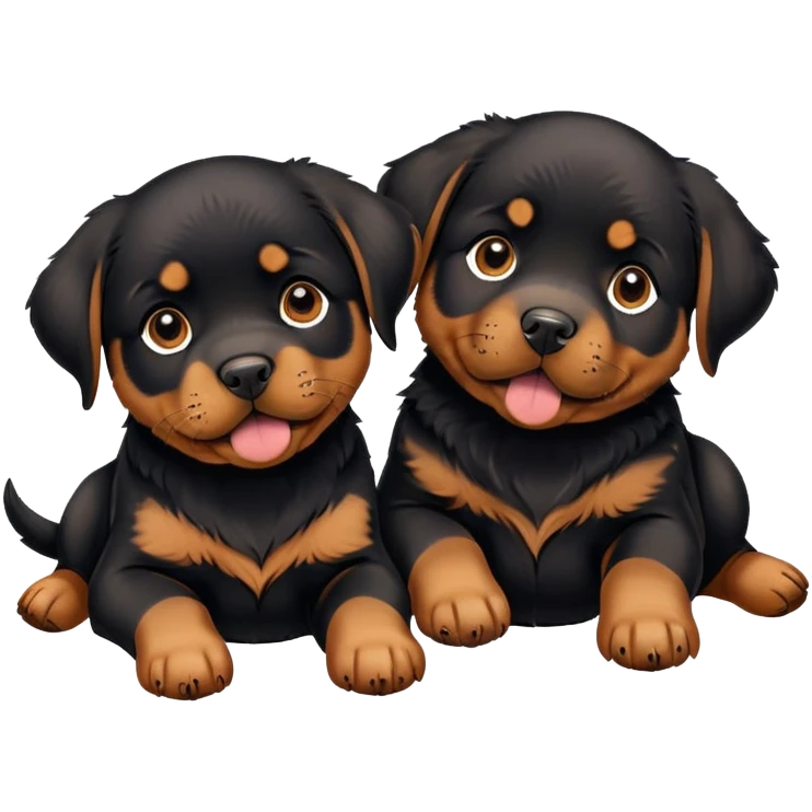 Rottweiler black lab puppies emoji