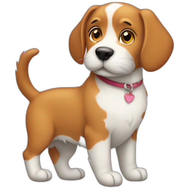 Dog and cat emoji