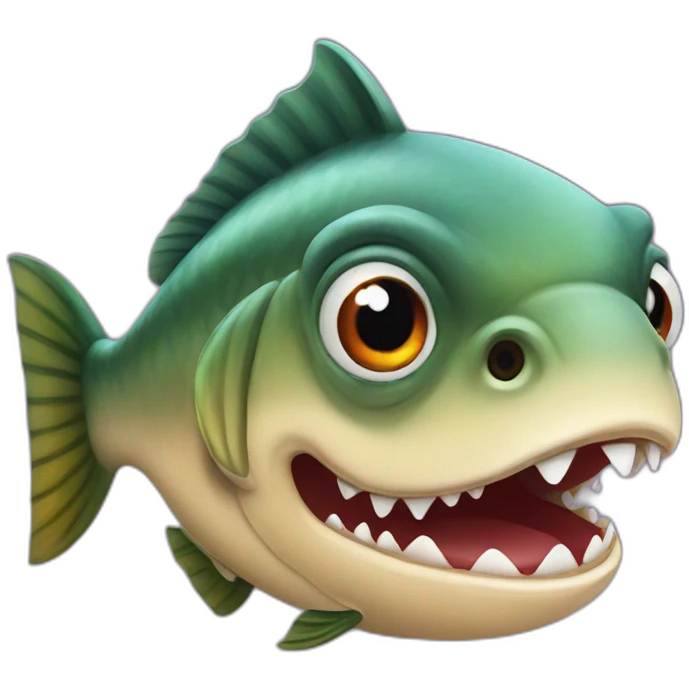 Piranha emoji