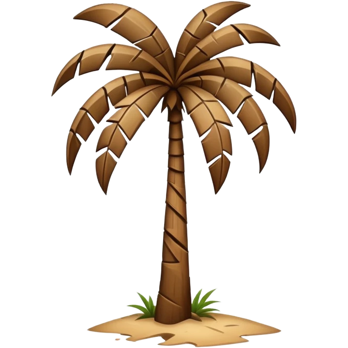 broken palm tree emoji