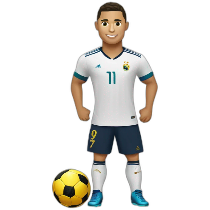 Ronaldo ballon d'or emoji