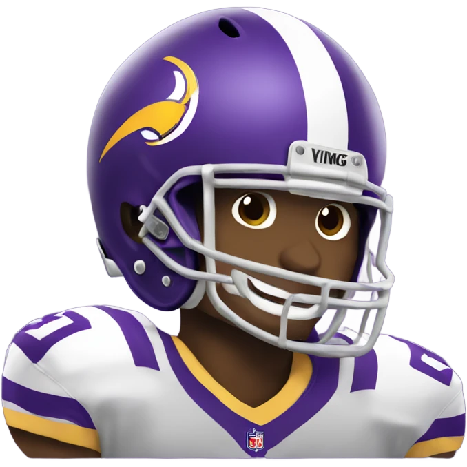 Minnesota Vikings football emoji emoji