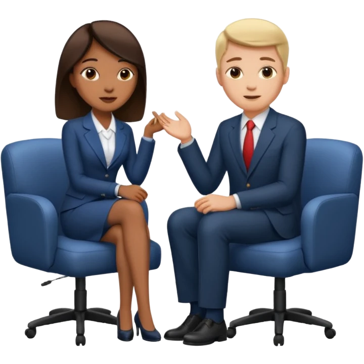 interview style emoji