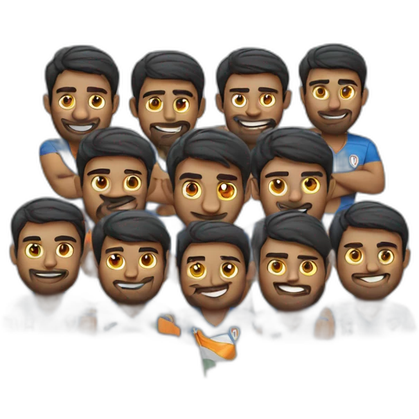 indian football team emoji