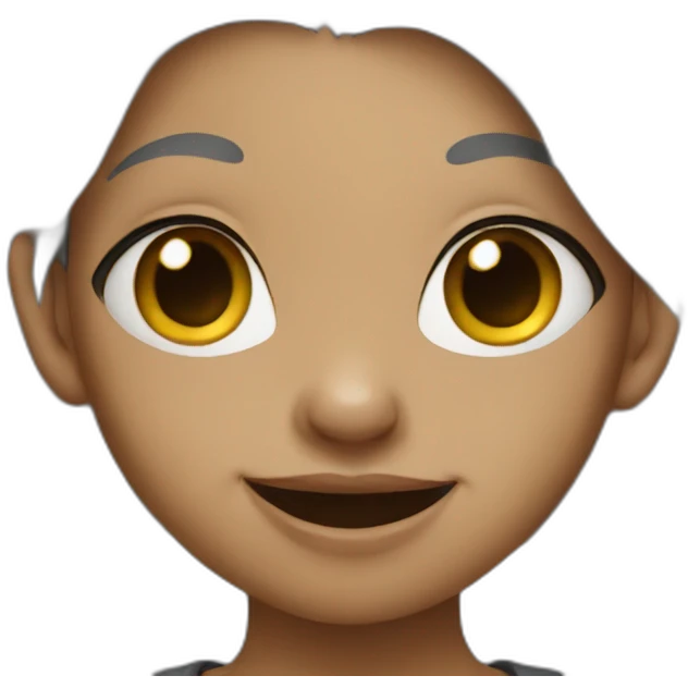 Rat girl emoji