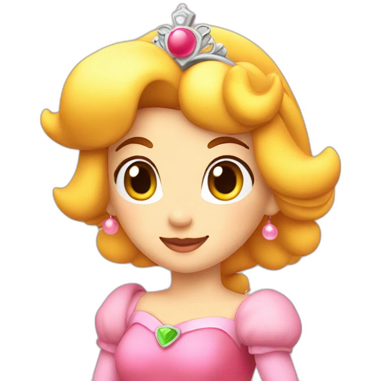 Princess peach emoji