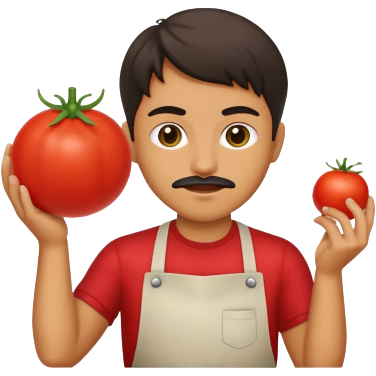 kfine chopping a tomato emoji