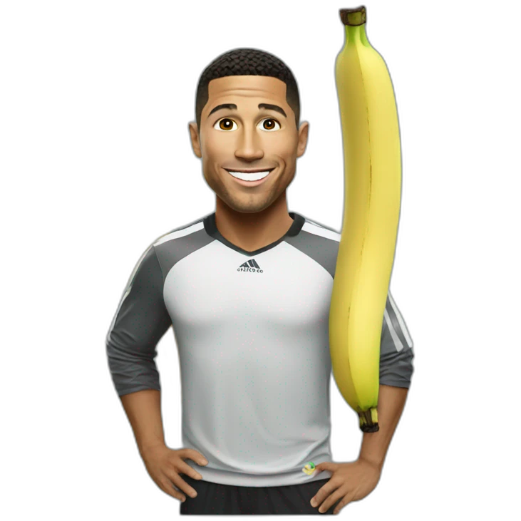 Banana ronaldo emoji