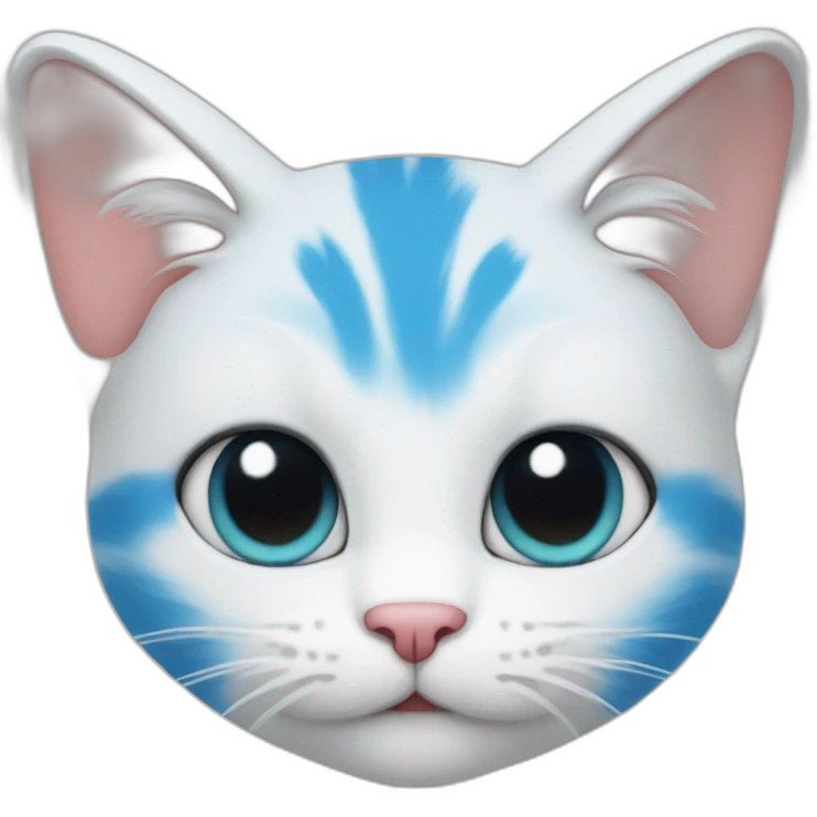 Smurf cat emoji