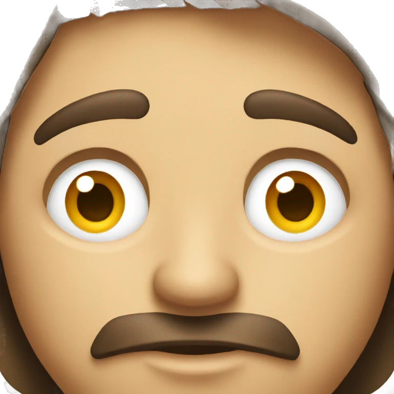 Regular emoji looking to the left emoji