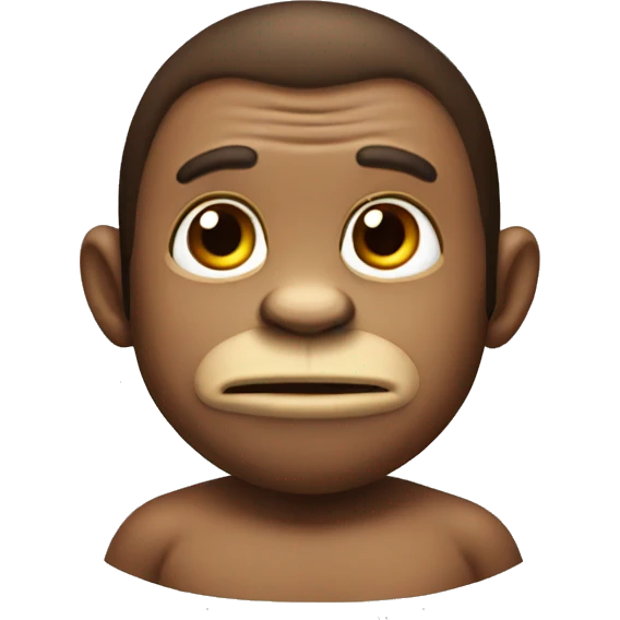Chunky monkey emoji
