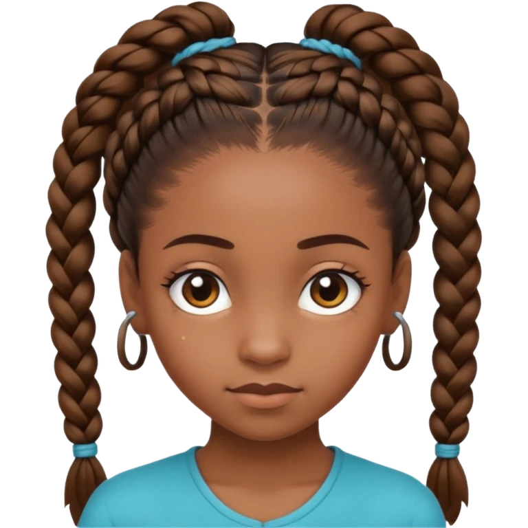 Black girl bent over emoji