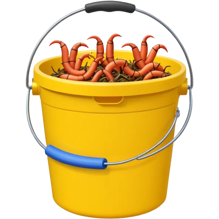 bait bucket fishing emoji