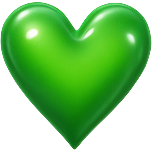  Egan green heart emoji