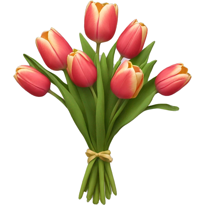 tulip bouquet  emoji