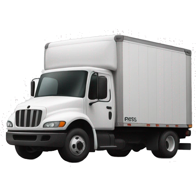 Box truck with “PGS” on the side emoji