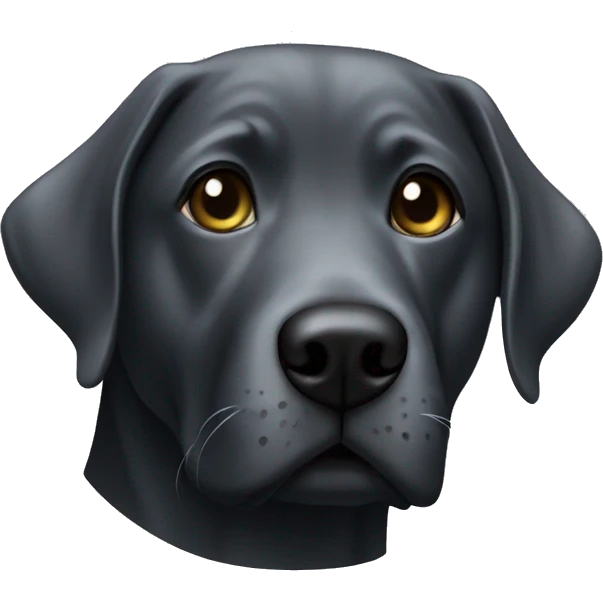 Charcoal lab emoji