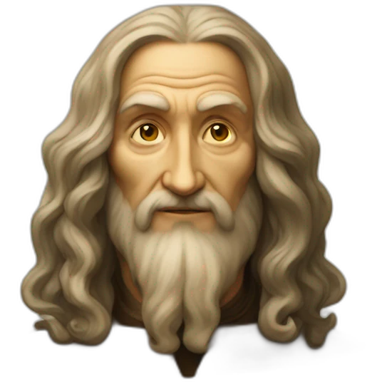 Leonardo da Vinci emoji