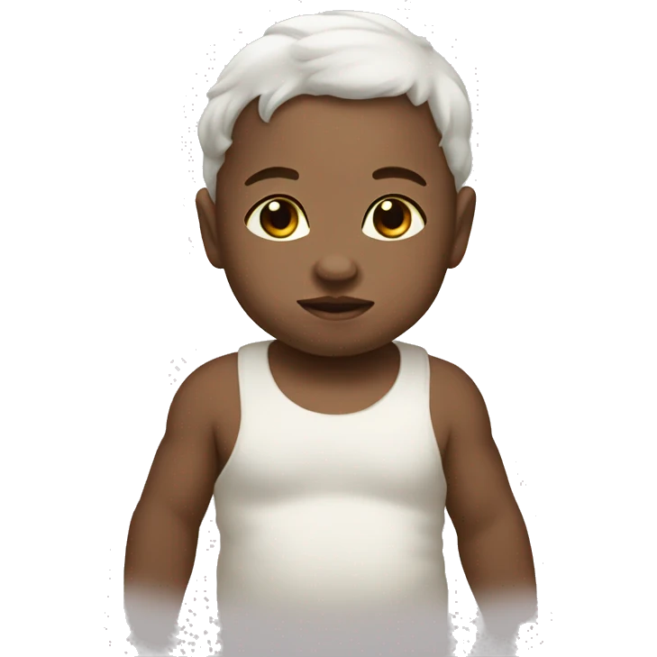 baby white bơ emoji