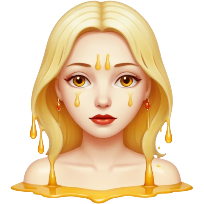 Woman dripping hot wax onto her own skin, controlled pain, ceremonial atmosphereWoman dripping hot wax onto her own skin, controlled pain, ceremonial atmosphere emoji