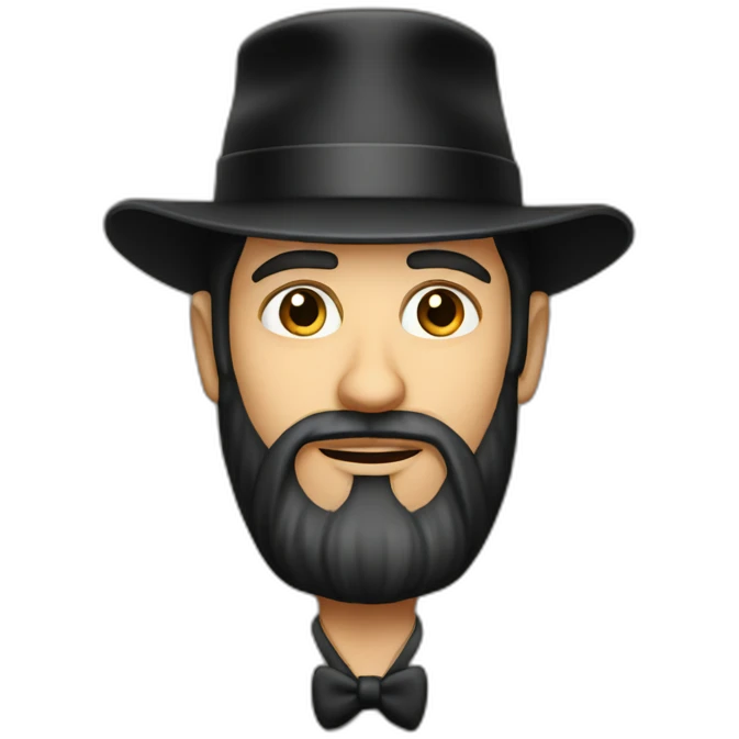 Hasidic man emoji