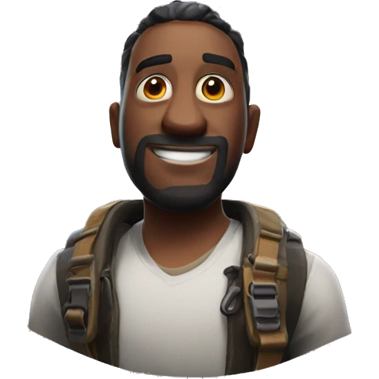 hugo as fortnite emoji
