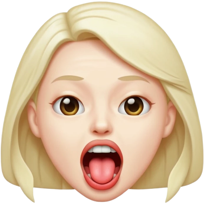 shaking tounge emoji