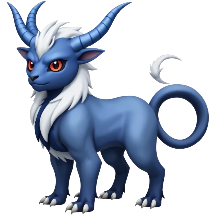 Samurott-Absol-Fakémon-hybrid-creature (full body)  emoji