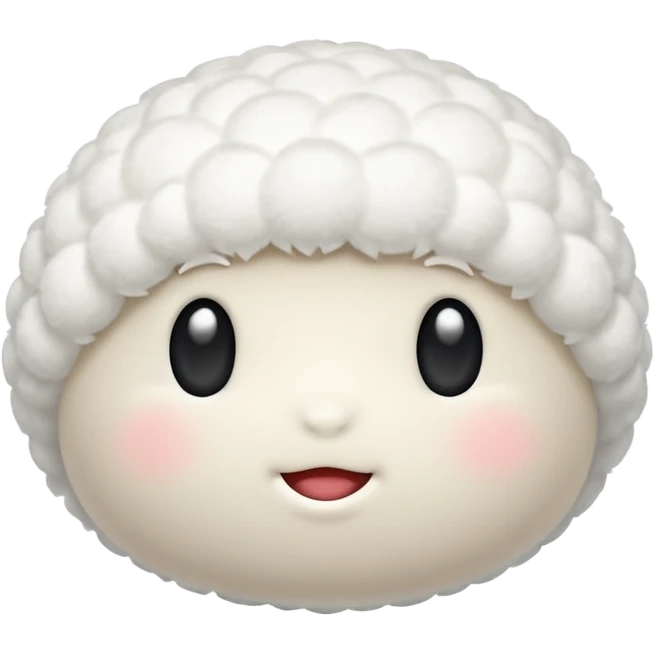 Puffball emoji