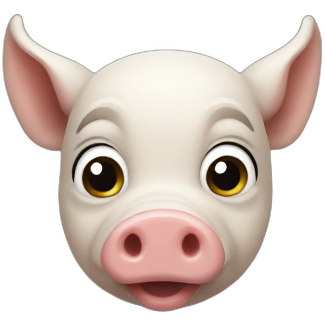 Egyptian ride pig emoji
