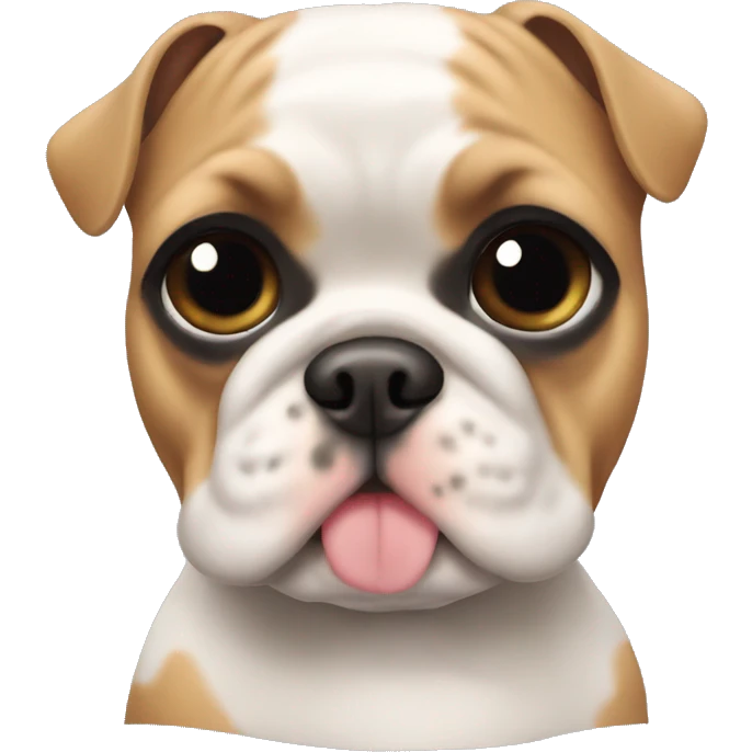 frenchie with bowl cut emoji