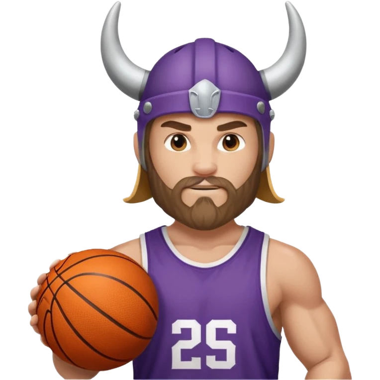 Viking basketball emoji