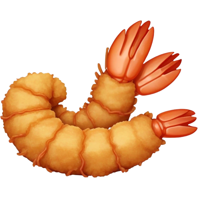 One fried shrimp emoji